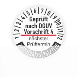 DGUV-Vorschrift 4-