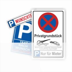 Parkplatzbeschilderung