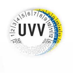 UVV-kategorie-Prüfung