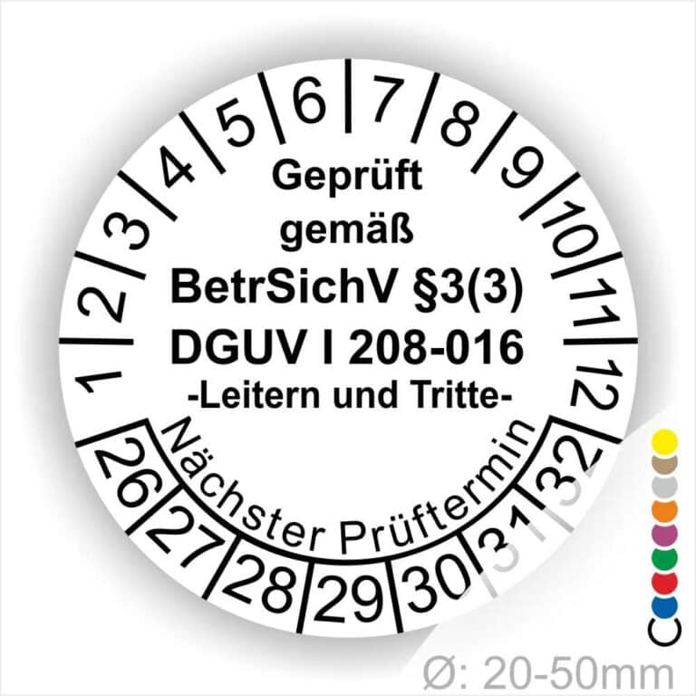 Prüfaufkleber DIN VDE DGUV V3/4 - JETZT BESTELLEN