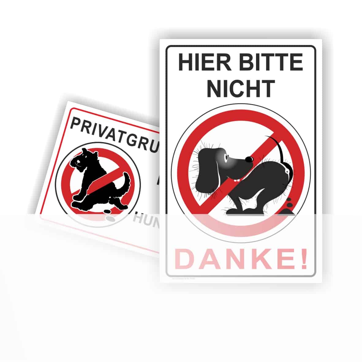 Hinweisschilder Kein Hundeklo JETZT BESTELLEN - PrintEngel