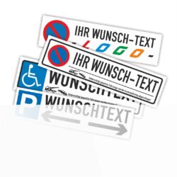 Kennzeichen-Schilder-Parkplatzreservierer-Individuell