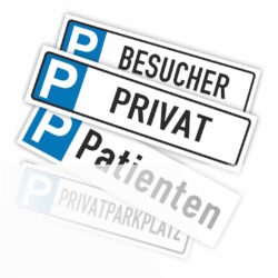 Kennzeichen-ParkplatzreserviererSchilder-standard