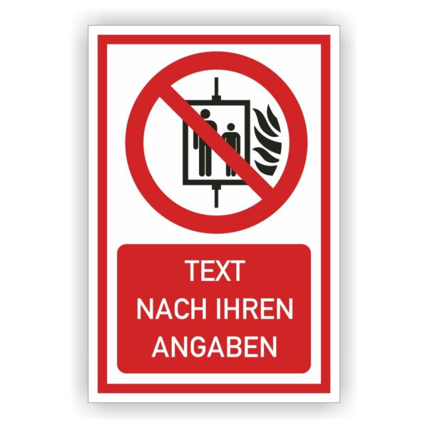 Personen Beförderung Schild mit Text nach Wunsch