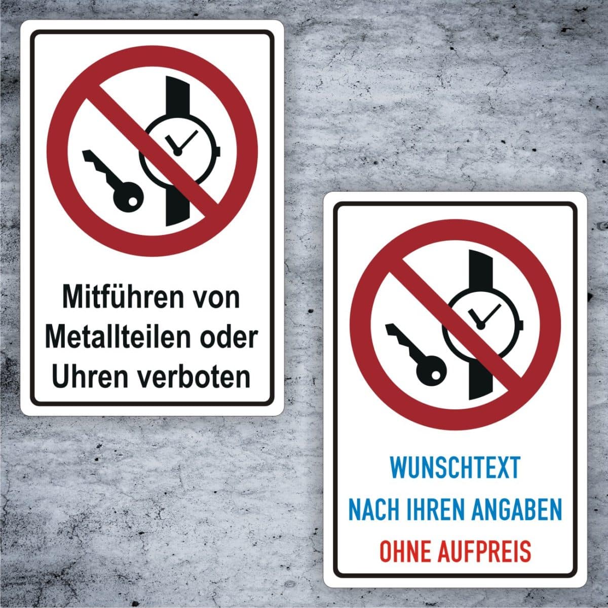 LEMAX Verbotsschild „Hunde Verboten“ – Robustes Aluminium-Schild Für Innen & Außen