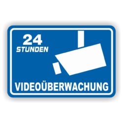 Videoüberwachung Schild