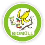 Biomüll Aufkleber Sticker Kennzeichnung Behälter Tonne- Container