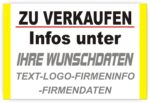 Zu verkaufen Info Schild