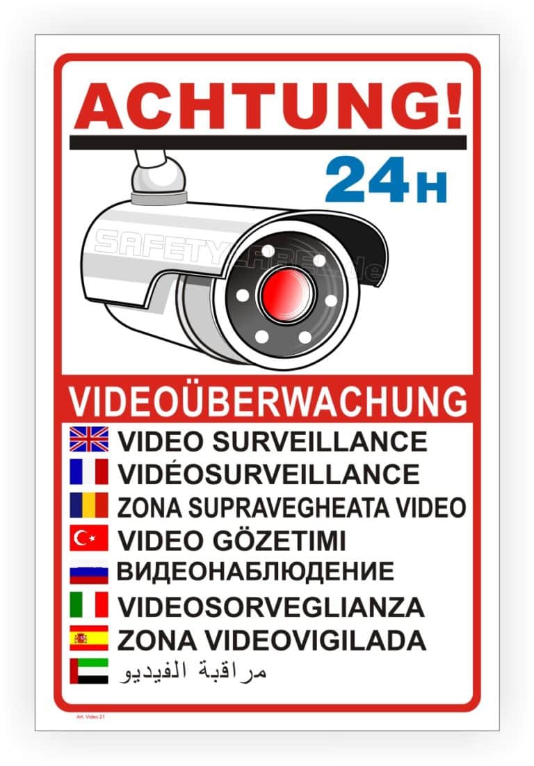 Dieses Gebäude Wird Videoüberwacht Und Ist Alarmgesichert 24 Stunden Viedeoüberwachung In 8 - Foto 9