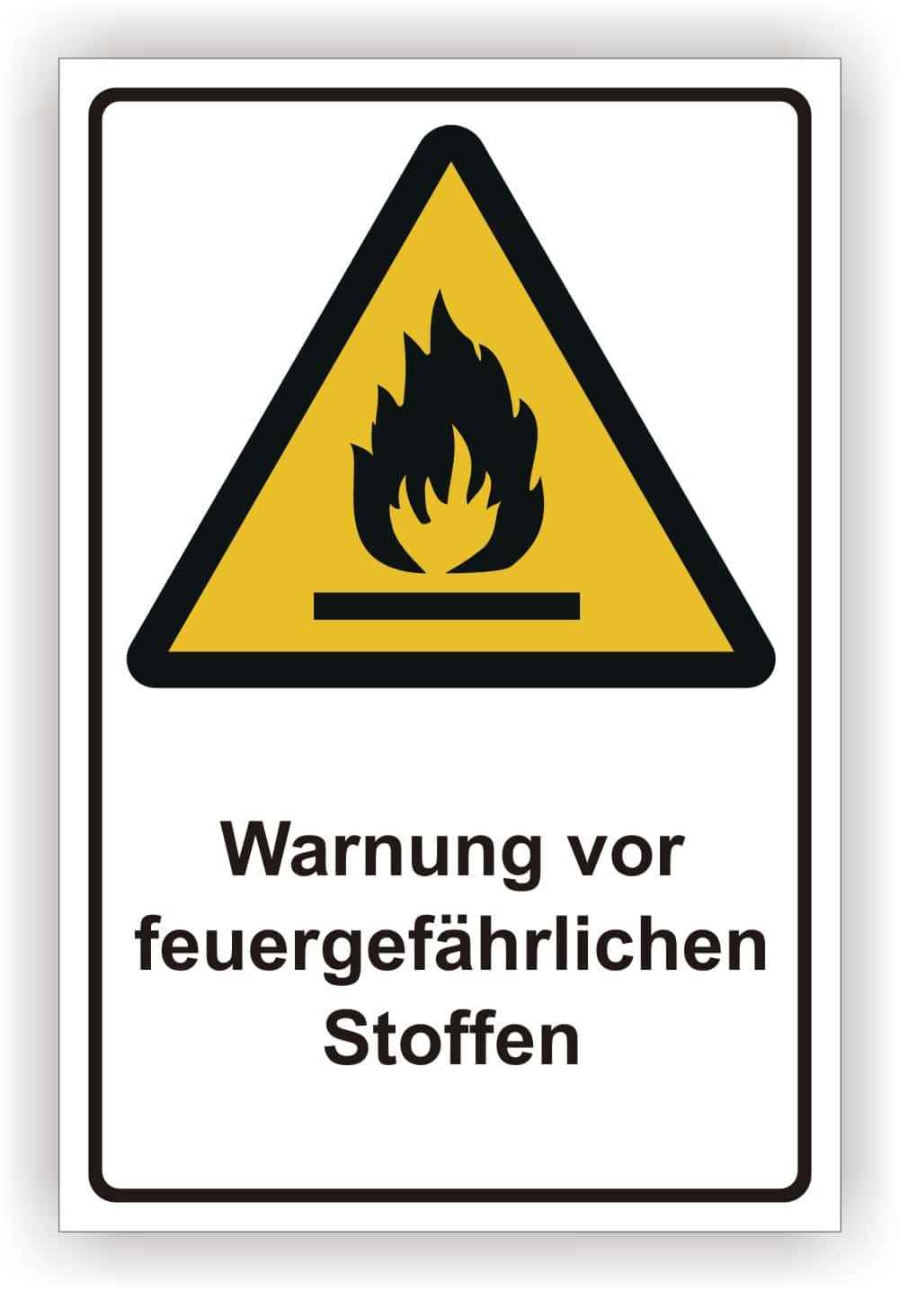 SafetyMarking® Warnschild W012 - Anlage unter Spannung