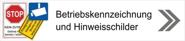 Betriebskennzeichnung-hinweisschilder