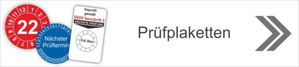 Prüfplaketten