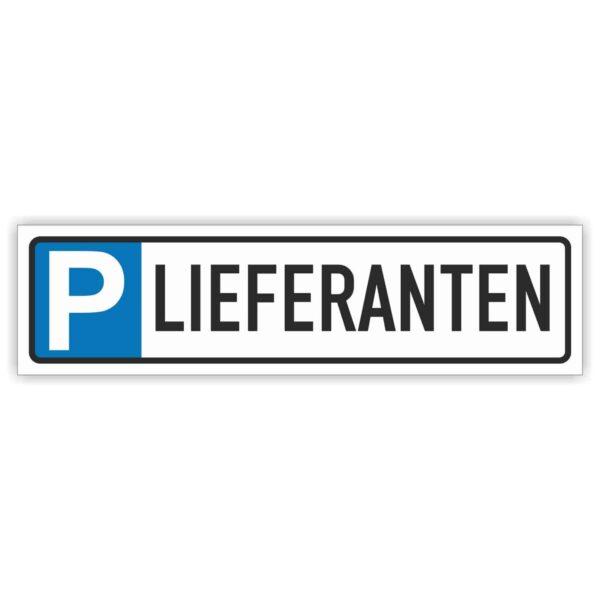 Parkplatzreservierer Lieferanten