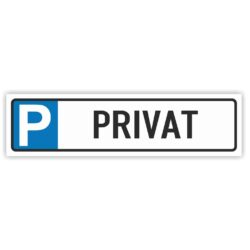 Parkplatzreservierer Privat