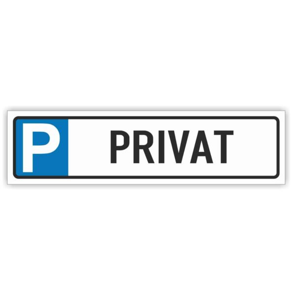 Parkplatzreservierer Privat