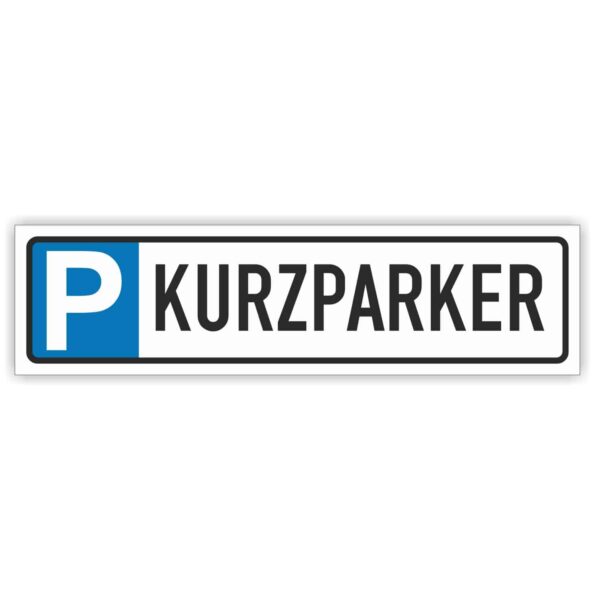 Parkplatzreservierer Kurzparker