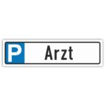 Parkplatzreservierer Arzt Parkplatzschild