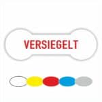 Versiegelt Sicherheitssiegel Etiketten