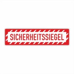 -Sicherheitssiegel- Etiketten Manipulationssicher