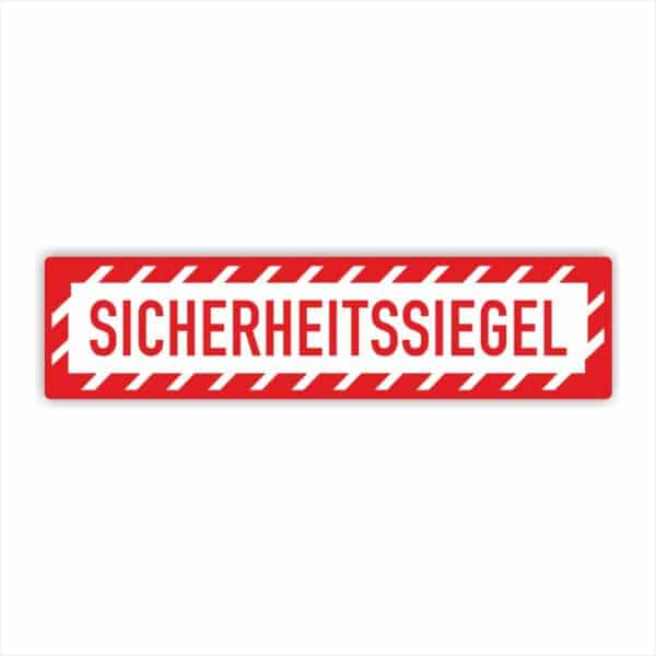 -Sicherheitssiegel- Etiketten Manipulationssicher