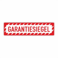 Garantie Siegel Etiketten