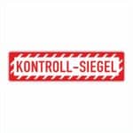 Kontroll Siegel Etiketten