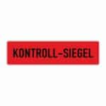 Kontroll Siegel Sicherheitssiegel