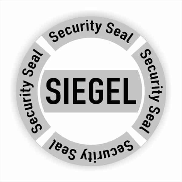 Sicherheitssiegel Security Seal Siegel-0024-grau