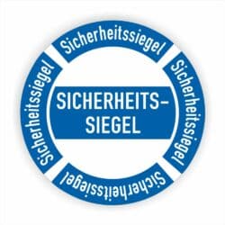 Siecherheitsiegel Siegel Manipulatiossicher