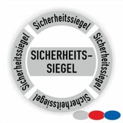 Siecherheitsiegel Siegel Manipulatiossicher