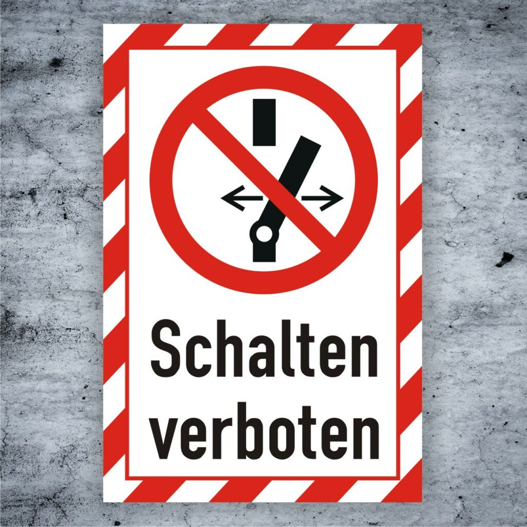 Verbotsschild „Abstellen Oder Lagern Von Sperrmüll Verboten!“ - Aluminium, 300x200 Mm, Wetterfest