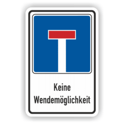 Wendehammer Hinweisschid