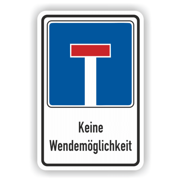 Wendehammer Hinweisschid