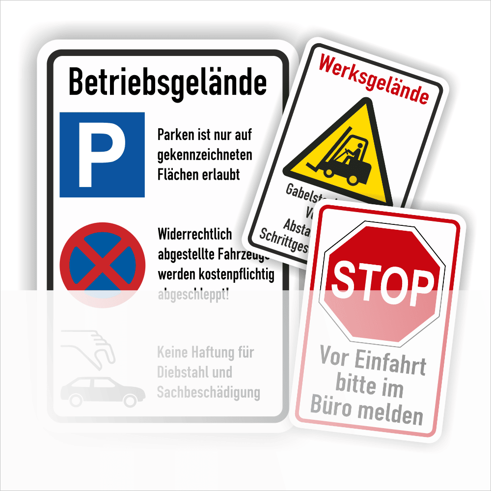 Betriebsgelände- Werksgelände Kennzeichnung Archive - Seite 3 von 5