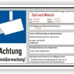 Videoüberwachung Privat Schild Pflicht