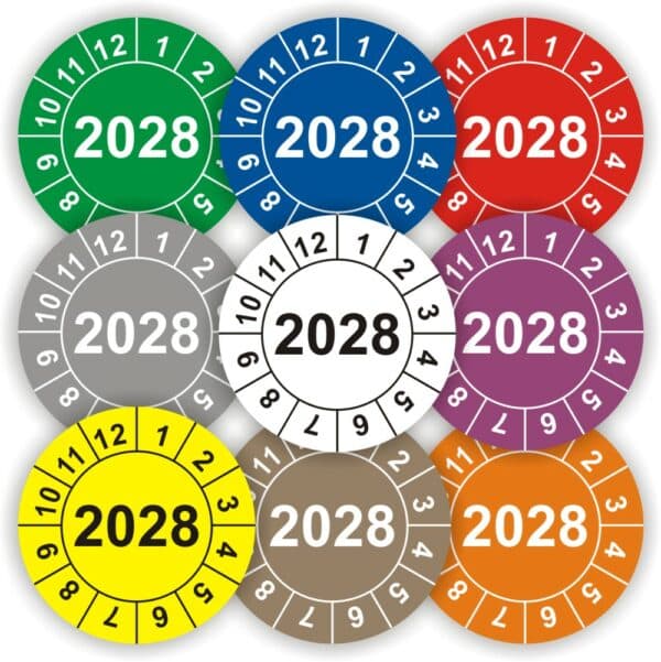 Prüfaufkleber 2028